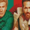 Spirited Ryan Reynolds Diamond Painting