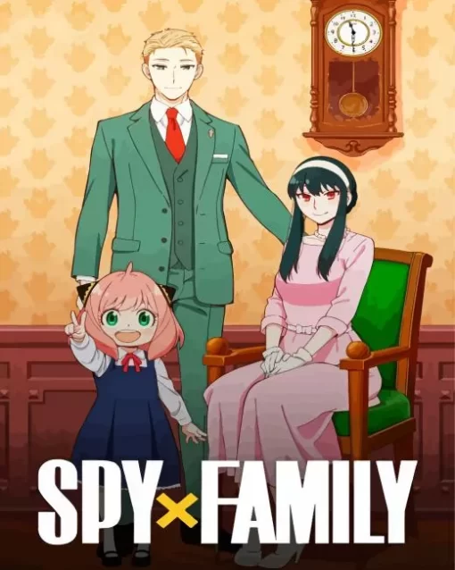 Spy x Family Anime Serie Diamond Paints