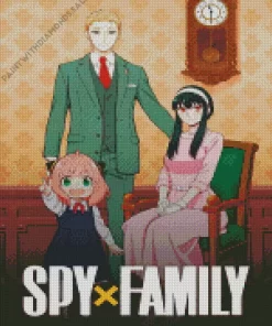 Spy x Family Anime Serie Diamonds By Numbers