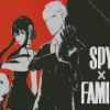 Spy x Family Illustration Poster Diamonds By Numbers