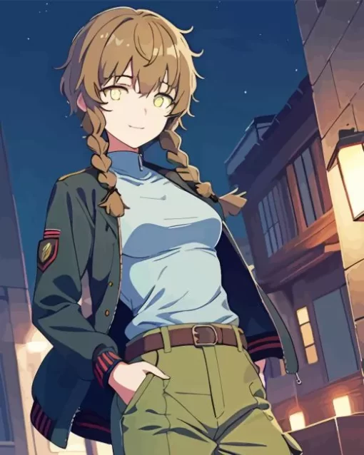 Suzuha Amane Stein Gate Diamond By Numbers