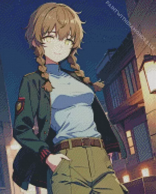 Suzuha Amane Stein Gate Diamond Dotz