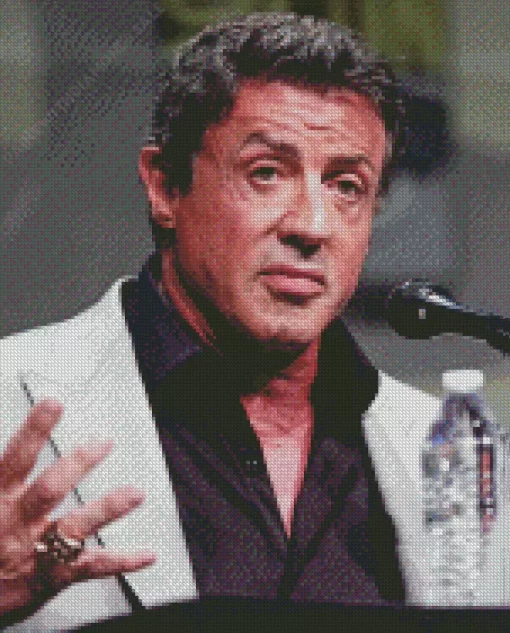 Sylvester Stallone Actor Art Diamond Painting