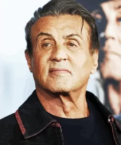 Sylvester_Stallone Celebrity Diamond Painting