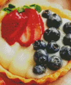 Tarts With Pastry Cream Diamond Painting