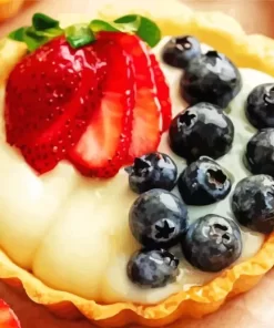 Tarts With Pastry Cream Diamond Painting