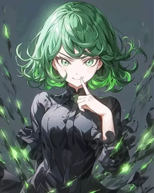 Tatsumaki One Punch Man Anime Diamond Paints