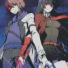 Tatsumi And Akame Akame Ga Kill Diamond Paints