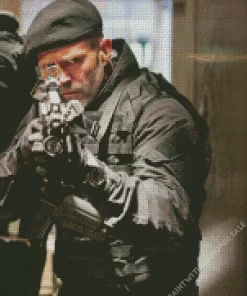 The Expendables 3 Jason Statham Diamond Painting