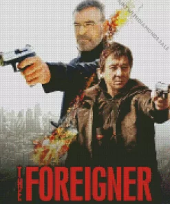 The Foreigner Jackie Chan Poster Diamond Painting