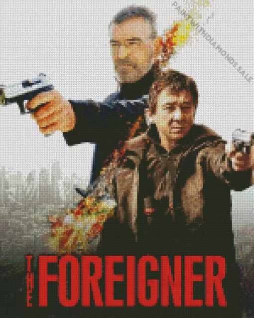 The Foreigner Jackie Chan Poster Diamond Painting