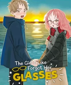 The Girl I Like Forgot Her Glasses Poster Diamond Paints