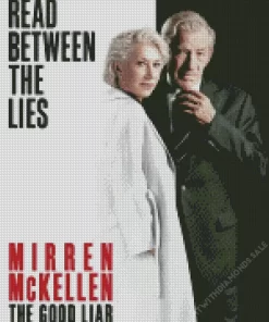 The Good Liar Helen Mirren Poster Diamond Painting