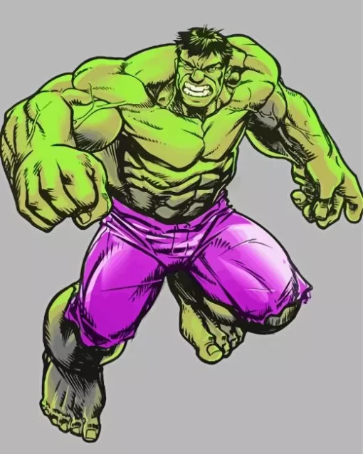 The Incredible Hulk Art Diamond Painting