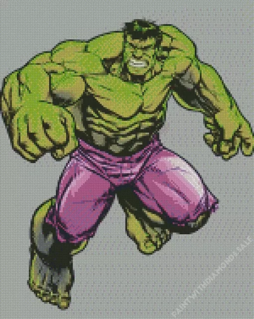 The Incredible Hulk Art Diamond Painting