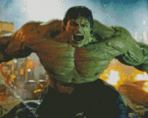 The Incredible Hulk Hero Diamond Painting