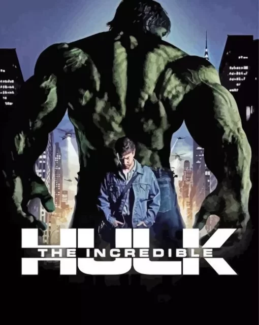 The Incredible Hulk Poster Diamond Painting