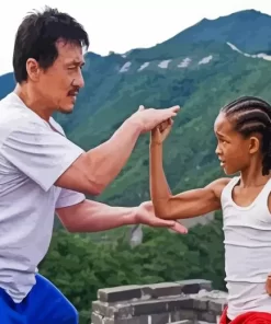 The Karate Kid 2010 Jackie Chan Jaden Smith Diamond Painting