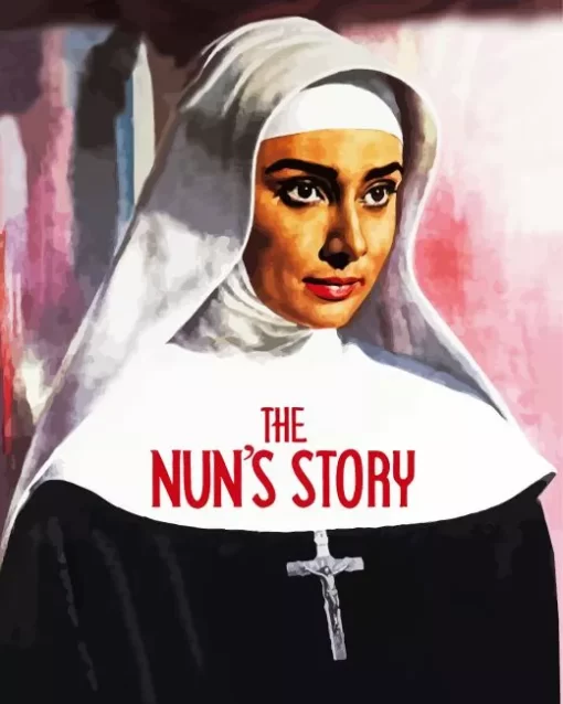 The Nuns Story Audrey Hepburn Diamond Painting