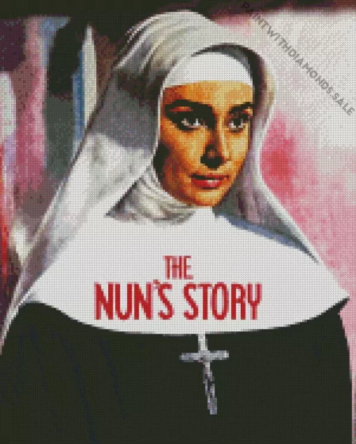 The Nuns Story Audrey Hepburn Diamond Painting