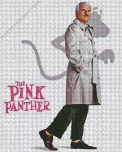 The Pink Panther Jason Statham Diamond Painting