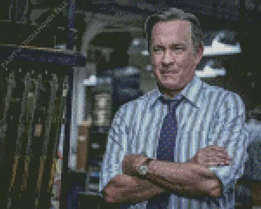 The Post Tom Hanks Diamond Painting