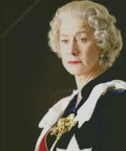 The Queen Helen Mirren Diamond Painting