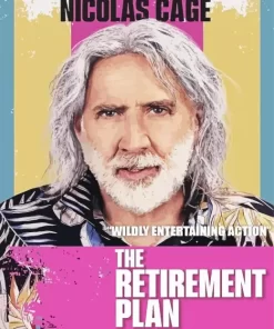 The Retirement Plan Nicolas Cage Poster Diamond Painting