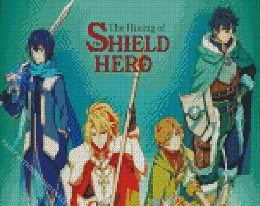 The Rising Of The Shield Hero Manga Poster Diamond Dotz