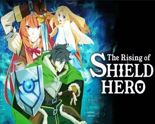 The Rising Of The Shield Hero Manga Poster Diamond With Numbers