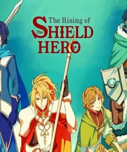 The Rising Of The Shield Hero Manga Poster Diamond With Numbers