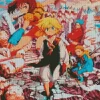 The Seven Deadly Sins Manga Serie Diamond Paintings