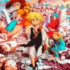 The Seven Deadly Sins Manga Serie Diamond With Numbers