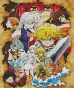 The Seven Deadly Sins Diamond Paintings