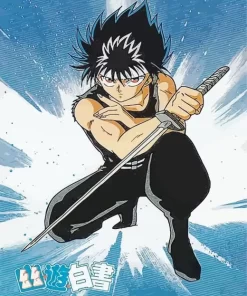 The Swordsman Hiei Diamond With Numbers