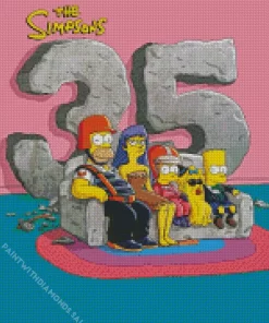 The Simpsons 35 Diamond Painting