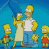 The Simpsons Characters Diamond Painting