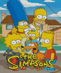 The Simpsons Posters Diamond Painting