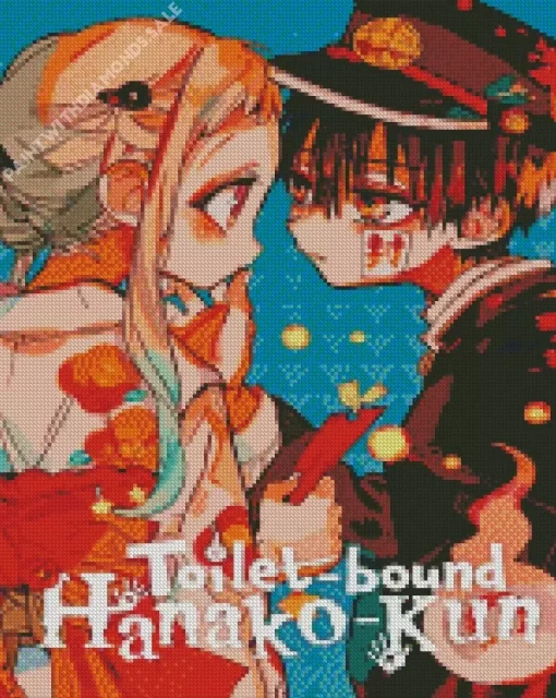 Toilet bound Hanako kun Manga Diamond With Numbers