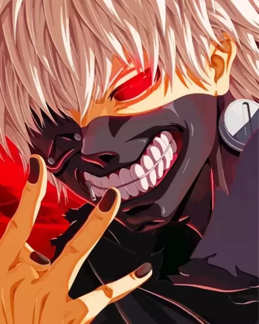 Tokyo Ghoul Ken Kaneki Diamond Paintings