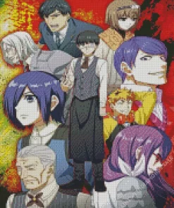 Tokyo Ghoul Manga Serie Characters Diamond Dotz