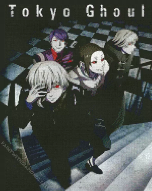 Tokyo Ghoul Manga Serie Diamond Dotz