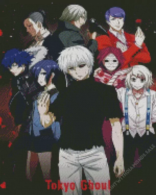 Tokyo Ghoul Poster Diamond Dotz