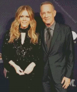 Tom Hanks And Rita Wilson Diamond Painting