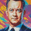 Tom Hanks Pop Art Diamond Painting