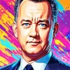 Tom Hanks Pop Art Diamond Painting