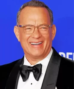 Tom Hanks Smiling Diamond Painting