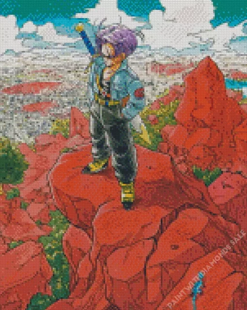 Trunks Dragon Ball Z Diamond Dotz