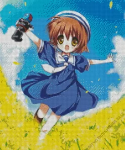 Ushio Okazaki Clannad Diamond Paints