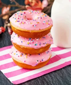 Vanilla Glazed Donuts Diamond Painting